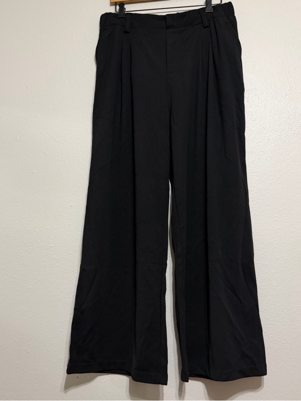 Halara waffle wide leg pant XL
